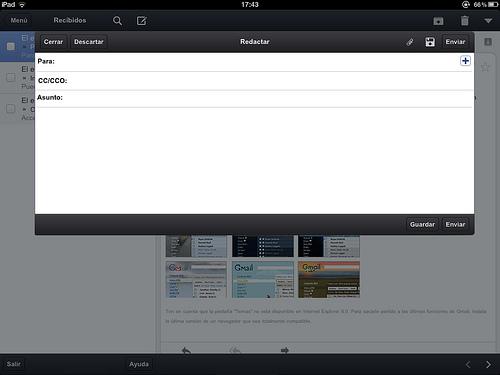 Aplicación Gmail para iPad, análisis a fondo