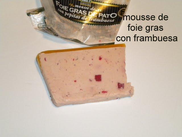 Camembert en croute con foie y frambuesas