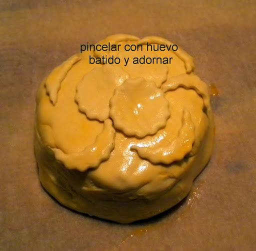 Camembert en croute con foie y frambuesas