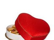 Caja bombones forma corazón