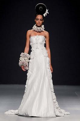 Vestidos de novia de Jorge Terra: colección 2012