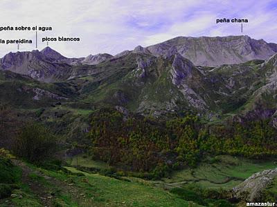 de picos blancos a peña chana