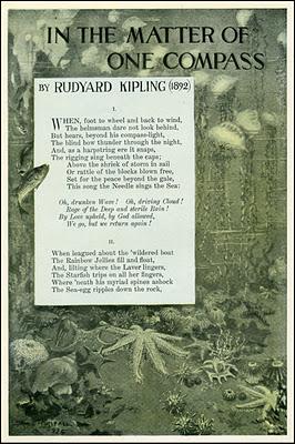 Rudyard Kipling In The Matter of One Compass ~ 1892 Illus...