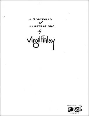 Virgil Finlay Famous Fantastic Mysteries Portfolio ~ 1942