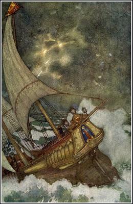 Edmund Dulac 1882 ~ 1953 Shakespear's The Tempest Publish...