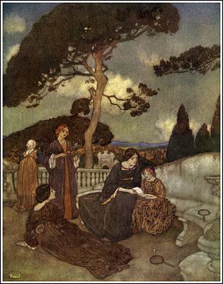 Edmund Dulac 1882 ~ 1953 Shakespear's The Tempest Publish...