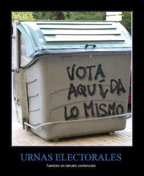 MI PARTICULAR JORNADA DE REFLEXIÓN ELECTORAL:
