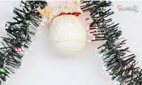 Cómo hacer bolas para adornar el árbol de Navidad