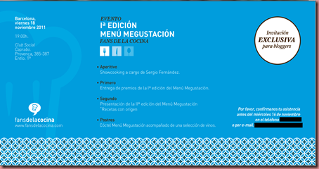 Evento Megustacion - fansdelacocina.com