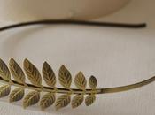 Diadema Griega color Bronce