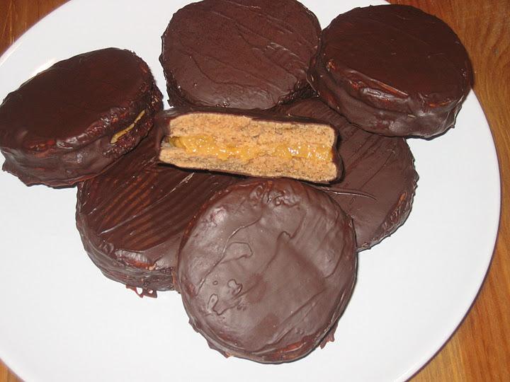 Alfajores marplatenses tipo Havanna