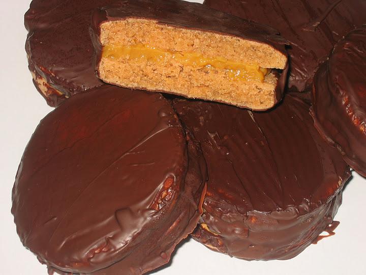 Alfajores marplatenses tipo Havanna