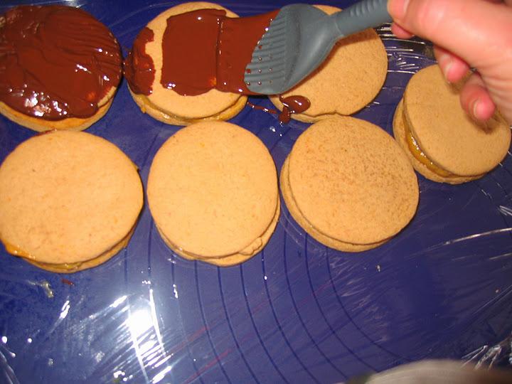 Alfajores marplatenses tipo Havanna