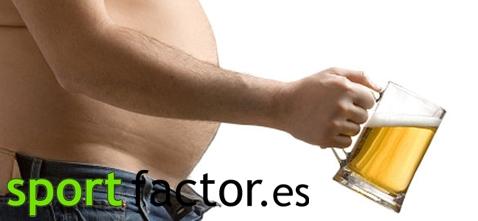 El alcohol y el exceso de calorías