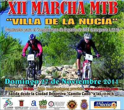 La Nucía. XII Marcha MTB Villa de La Nucía 2011