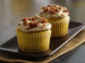 Cupcakes vainilla tocino