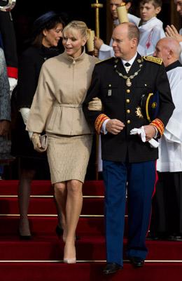 El estilo de la Princesa Charlene en los actos del Día Nacional de Mónaco