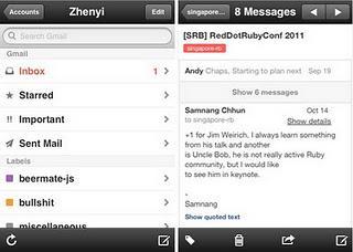 Gmail para iOS