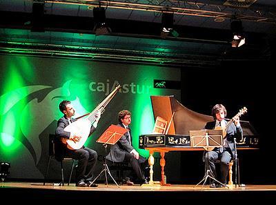 Músicos asturianos en Italia