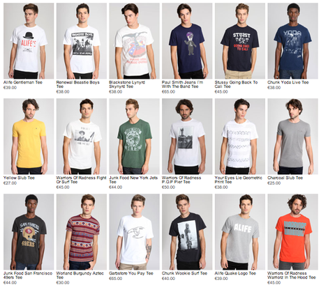 Camisetas para chico