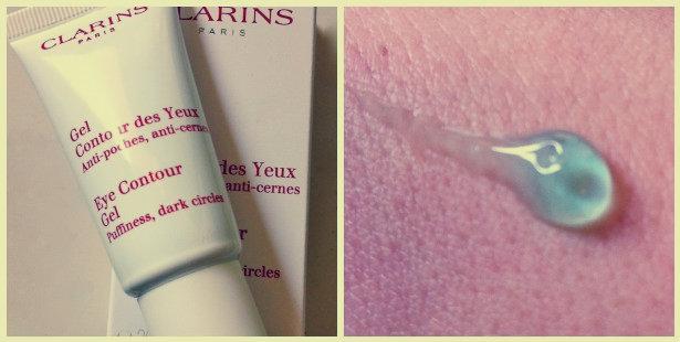 RECOMENDACION DE HOY: CONTORNO DE OJOS EN GEL DE CLARINS.