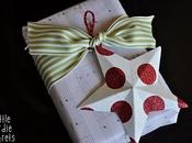 Decoración navideña estrellas papel