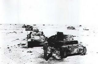 Los Panzer aplastan a la 7ª División Acorazada en Sidi Rezegh - 21/11/1941.