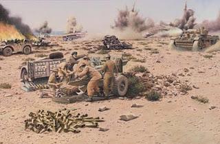 Los Panzer aplastan a la 7ª División Acorazada en Sidi Rezegh - 21/11/1941.