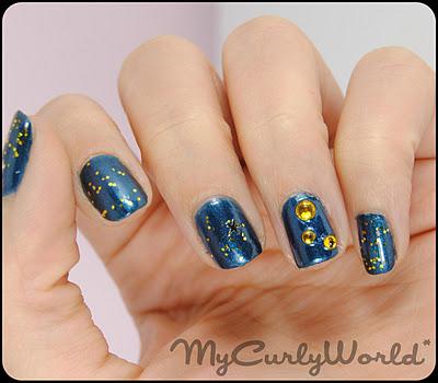 *NOTD Blue Bling *