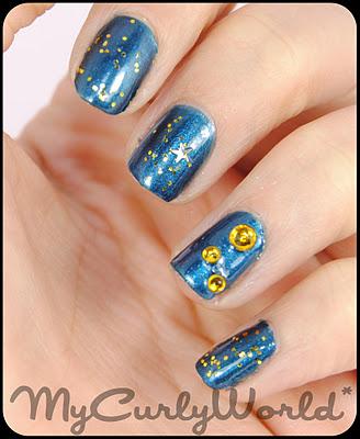 *NOTD Blue Bling *