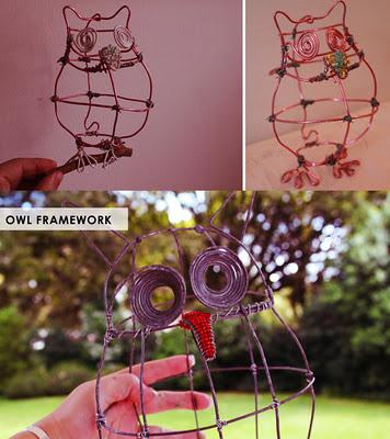 Lámparas con forma de búho: tutorial para un DIY