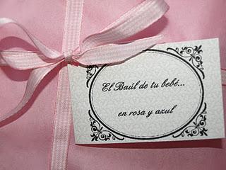 Tus regalos.... en rosa y azul.