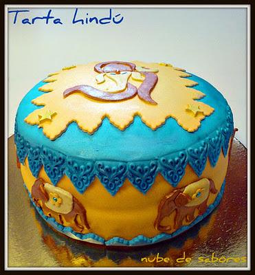TARTA FONDANT HINDÚ - RELLENOS PARA TARTAS FONDANT