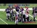 Un árbitro fue aplastado por una montonera en la NFL
