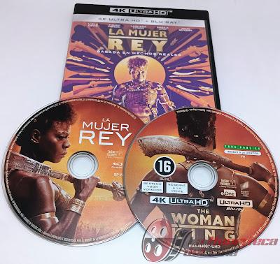 La Mujer Rey; Análisis del combo Bluray / 4k