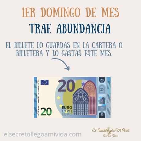 Ritual Prosperidad 1er domingo de mes