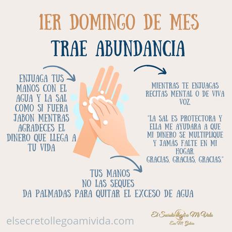 Ritual Prosperidad 1er domingo de mes