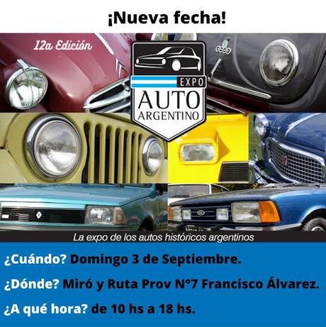 Expo Auto Argentino 2023 tiene nueva fecha para septiembre