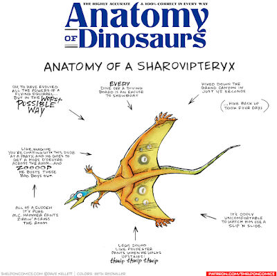 La anatomía de criaturas del pasado vista por Dave Kellett (III)