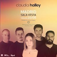 Concierto de Claudia Halley en Sala Vesta