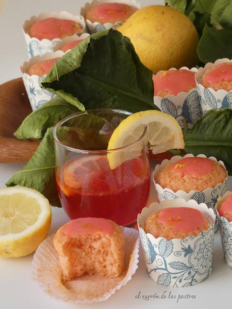 Cupcake Limonada Rosa Cupcake Limonada Rosa