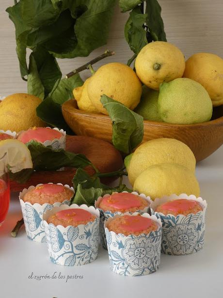 Cupcake Limonada Rosa Cupcake Limonada Rosa