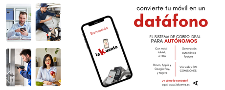La empresa de ingeniería navarra Muxunav lanza «LaKuenta», un medio de pago digital para autónomos que convierte el móvil en un datáfono La empresa de ingeniería navarra Muxunav lanza «LaKuenta», un medio de pago digital para autónomos que convierte el móvil en un datáfono