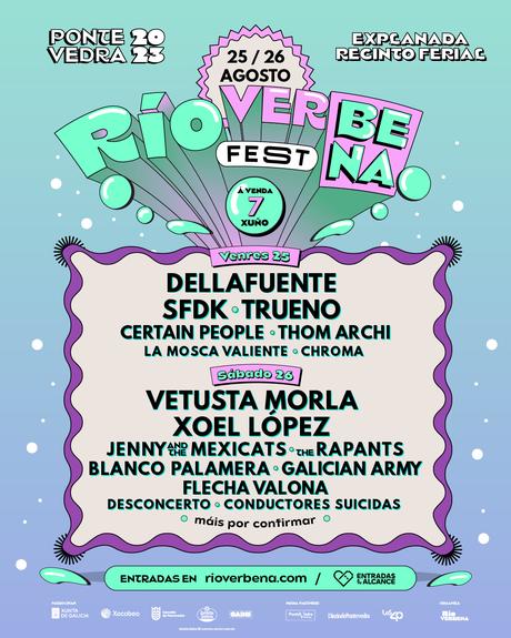 Río Verbena Fest 2023, en agosto en Pontevedra