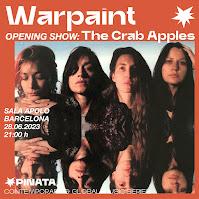 Concierto de Warpaint y The Crab Apples en Sala Apolo