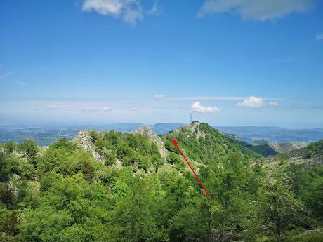 Integral a la Sierra de Peñamayor desde Les Praeres