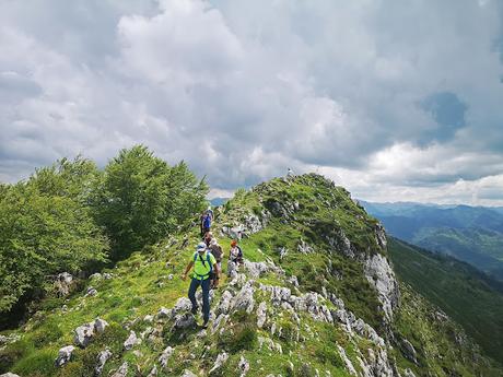 Integral a la Sierra de Peñamayor desde Les Praeres