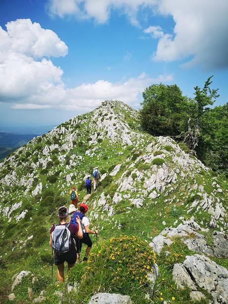 Integral a la Sierra de Peñamayor desde Les Praeres