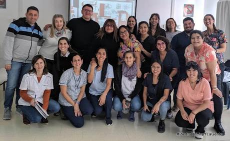 Gran despliegue del Dispositivo de Adolescencias Piedra del Águila en el Hospital local