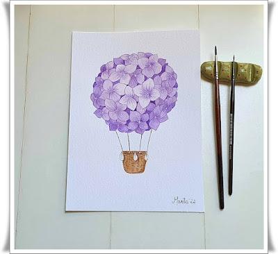 TERMINANDO RETOS DE ACUARELAS